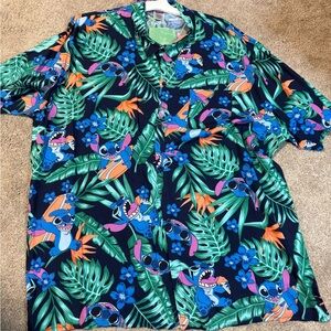 Disney Stitch Hawaiian shirt XXL